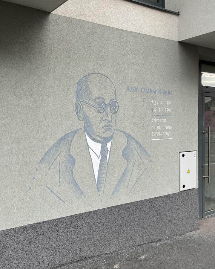 "JUDr. Otakar Klapka" by Tatiana Svatošová in Prague