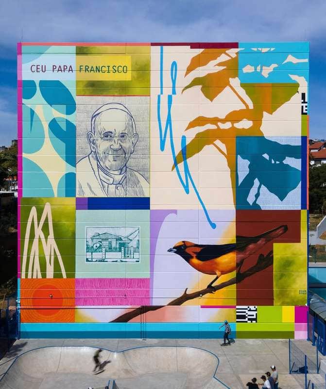 "Papa Francisco" by Kelvin Koubik in Sao Paulo