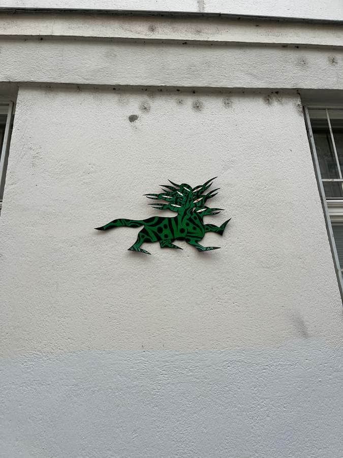 Untitled street art by Chinelo in Prague
