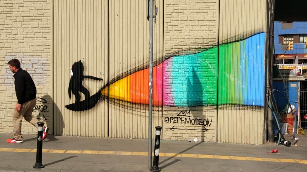 Untitled street art by Pepe Mode On in Istanbul