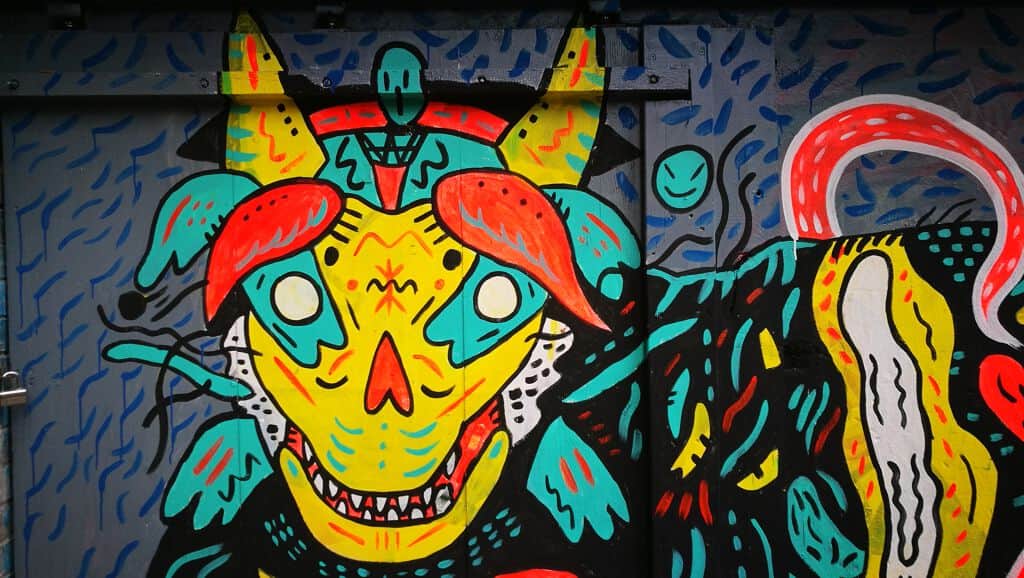 Untitled street art by Marie Vermont in Vienna