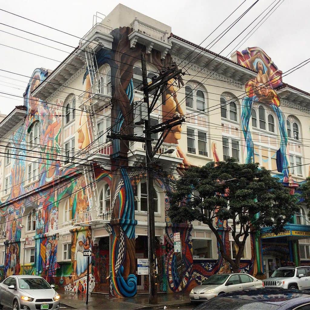 "The Women's Building" by Precita Eye Muralist in San Francisco