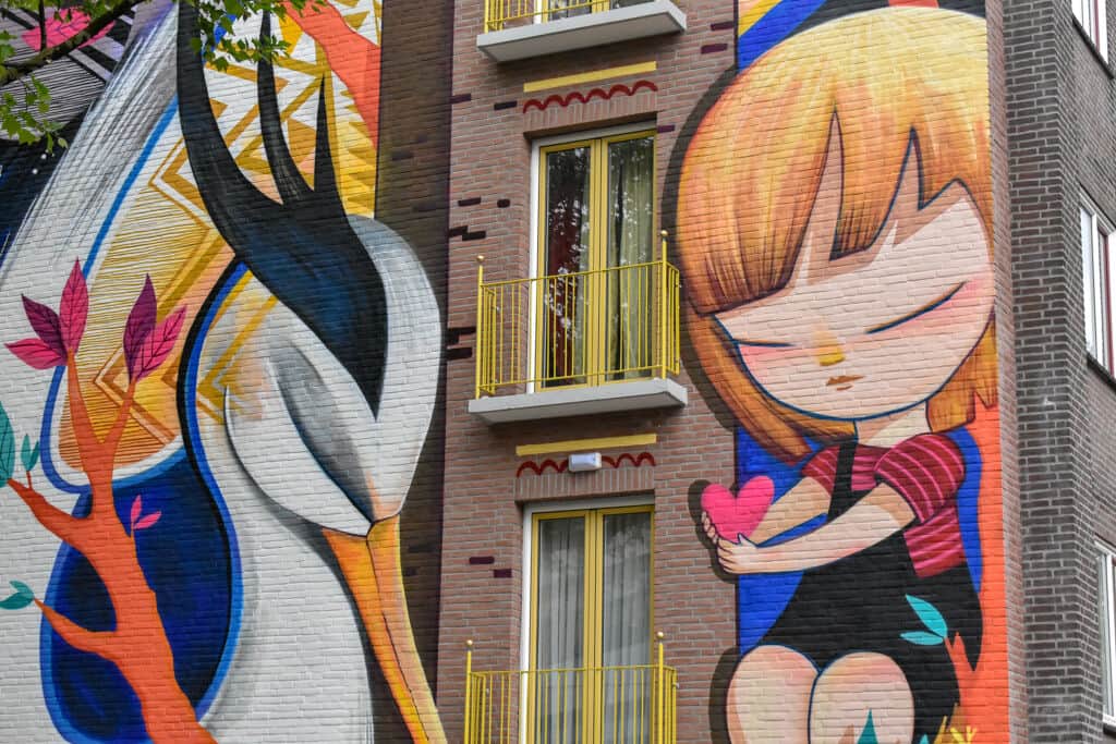 "Amsterdam for Everybody means WELCOME" by Julieta Xlf in Amsterdam