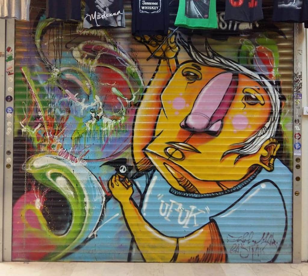 Untitled street art by Gonçalo MAR in Istanbul
