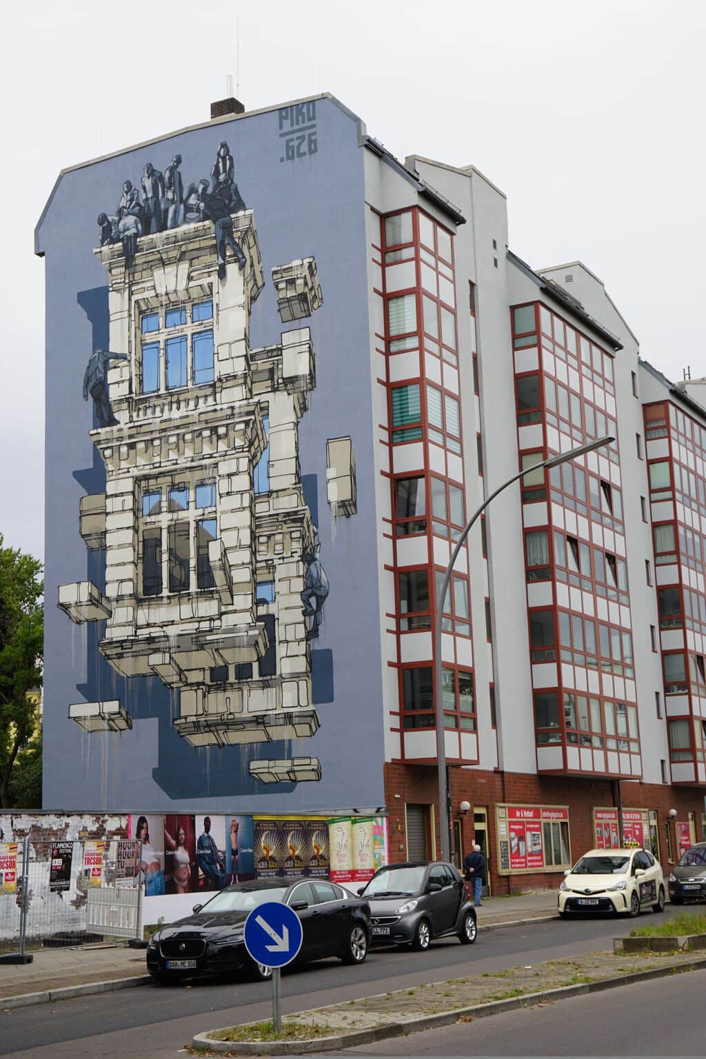 Untitled street art by piko626 in Berlin