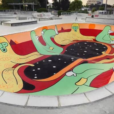 "Skatepark, Jerusalem" by Brothers of Light in Jerusalem