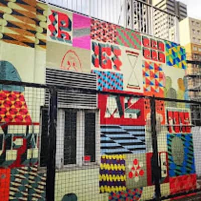 "Meet your art" by Barry McGee in Tokyo