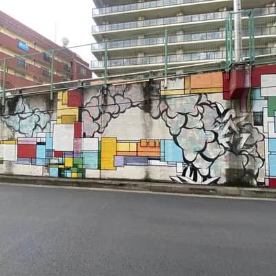 "MAD WALL" by Zedz in Tokyo