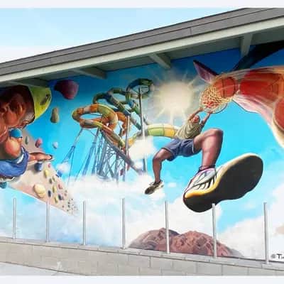 "Whitney Recreation Center Mural" by Timothy Robert Smith in Las Vegas