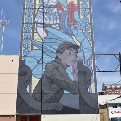 "The Sleeping Knight" by Bezt [Etam Cru] in Las Vegas