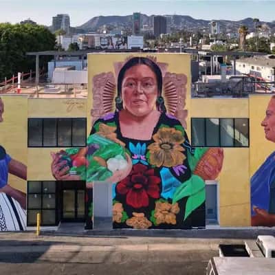 "Nourishing the Community" by Robert Vargas in Los Angeles
