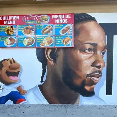 "They Not Like Us" by Mike Norice in Los Angeles