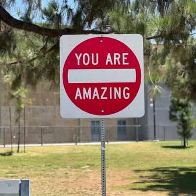 "You Are Amazing" by Scott Froschauer in Los Angeles