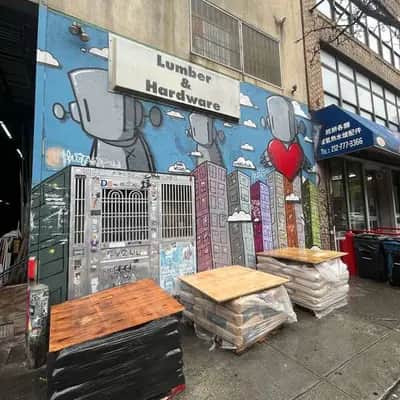 "Urban Elephant City Mural" by Chris RWK in New York