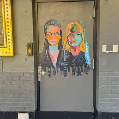 "Pop Art Portrait Duo" by Bradley Theodore in New York