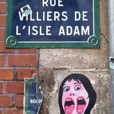 "Le cri" by Zelda Bomba in Paris