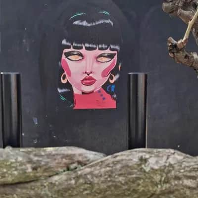 "Portrait with Black Bob" by Zelda Bomba in Paris