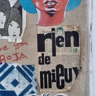 "Rien de mieux" by Jean Peut-Etre in Paris