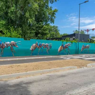 "OMG GMO" by Louis Masai in Grenoble