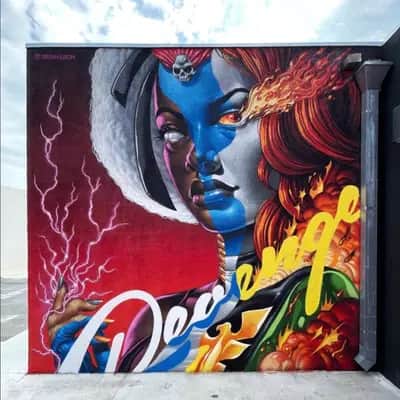 "Revenge" by Tristan Eaton in Los Angeles