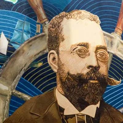 "Beyond the Sea - The Life and Legacy of Captain Leidesdorff" by Twin Walls Mural Company in San Francisco