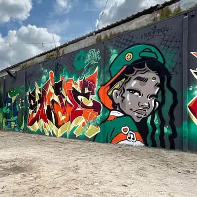 "YAAM" by Needapencil in Berlin