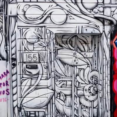 "Abstract monochromatic" by Ian Ross in San Francisco