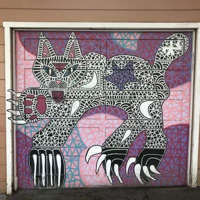 "Wild cat" by Mike Kershnar in San Francisco