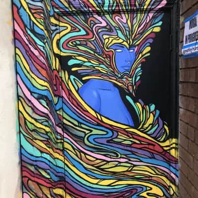 "Color goddess" by Matley Hurd in San Francisco