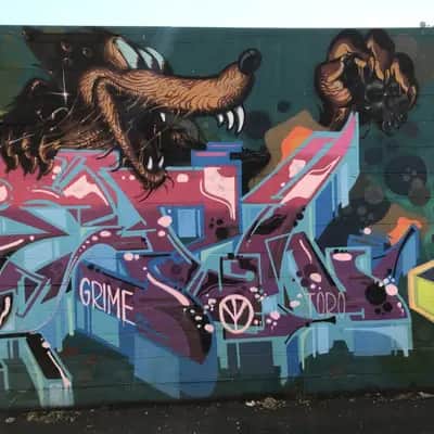 "Big bad wolf" by Grime in San Francisco
