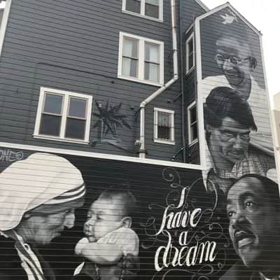 "I have a dream" by Crayone in San Francisco