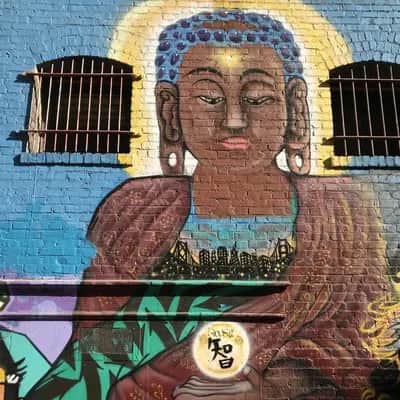 "Buddha & the city" in San Francisco