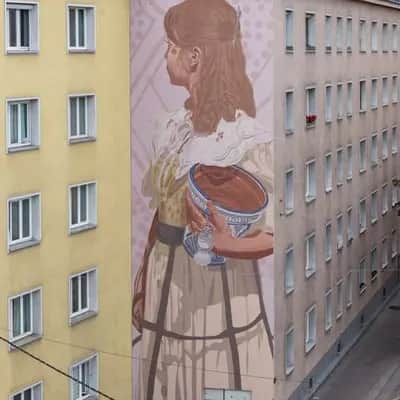 "I'm late for an important date" by Tima in Vienna