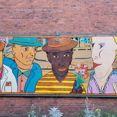 "Friends of Post Alley" by Billy King in Seattle