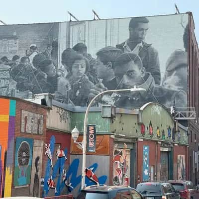 "I am here" by 72and10 in Chicago