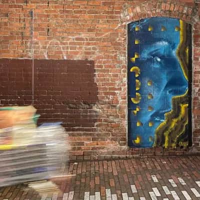 "Seattle wheat paste by OverUnder" by OverUnder by Erik Burke in Seattle