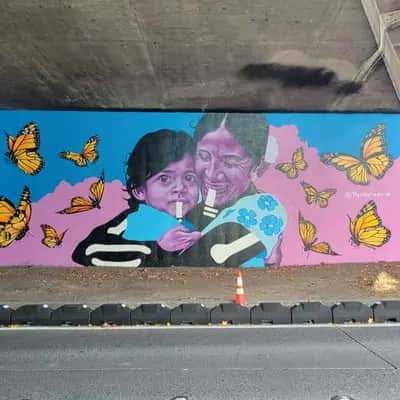 "Family Portrait with Monarchs" by Periko in Seattle