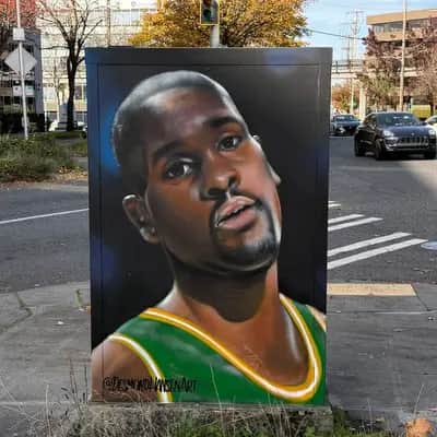 "Kemp / Payton" by Desmond Hansen in Seattle