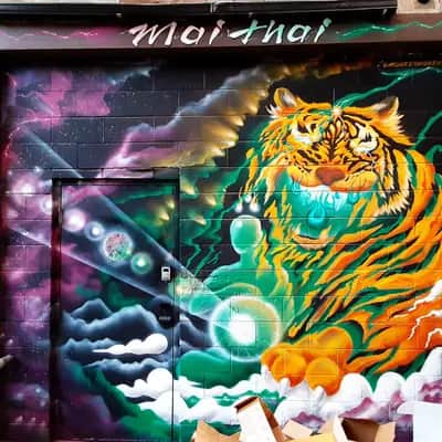 "Mai Thai" by monkeymonkart in Boise