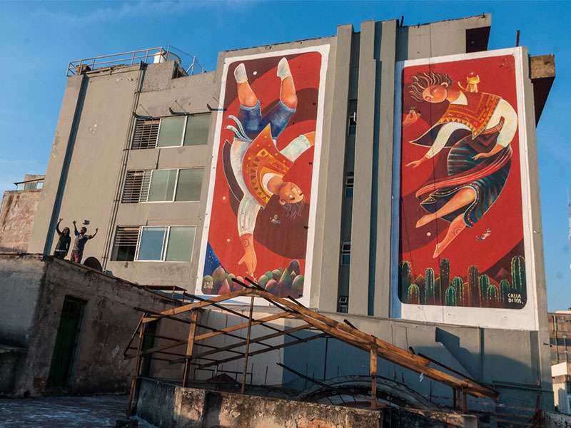 "Carretas" by Calladitos in Las Nueve Esquinas, Guadalajara