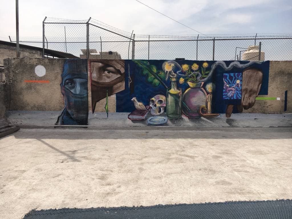 "Still Life with Molotov Cocktail" by OKEDART in Santa Tere, Guadalajara