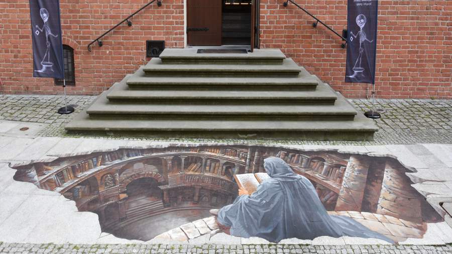 "Library" by wypiszwymaluj.com in Stare Miasto, Gdansk