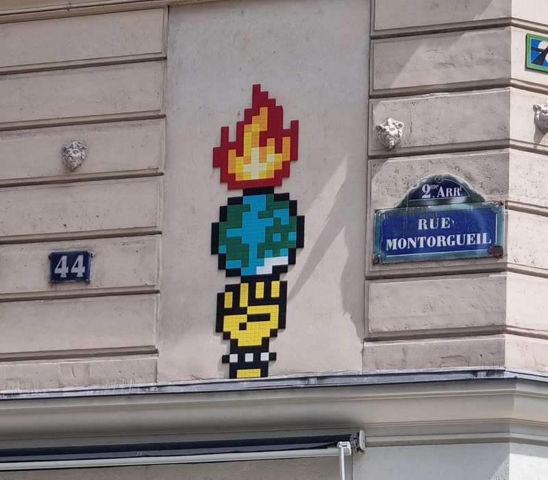 "PA_1395" by Invader in Paris 2e Arrondissement, Paris