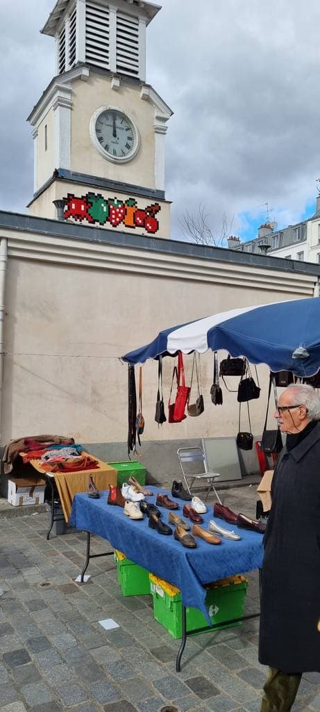 "PA_1082, Aligre Market" by Invader in Paris 12e Arrondissement, Paris