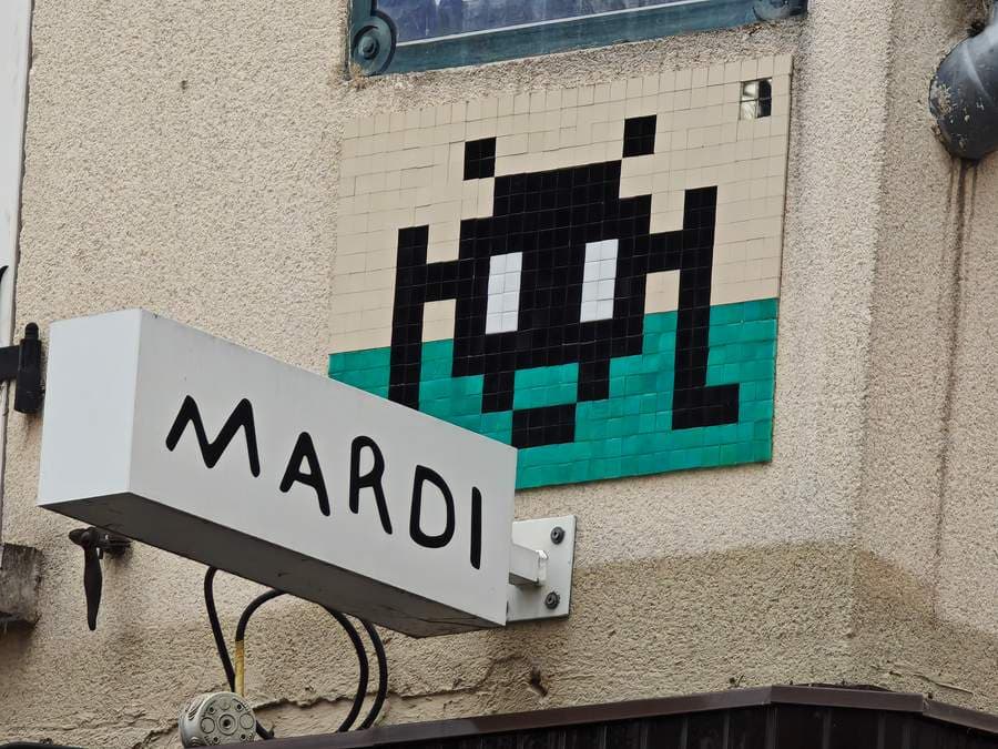 "PA_1015" by Invader in Paris 19e Arrondissement, Paris