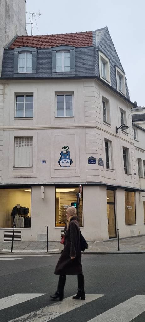 "PA_1530 Studio Ghibli" by Invader in Paris 3e Arrondissement, Paris