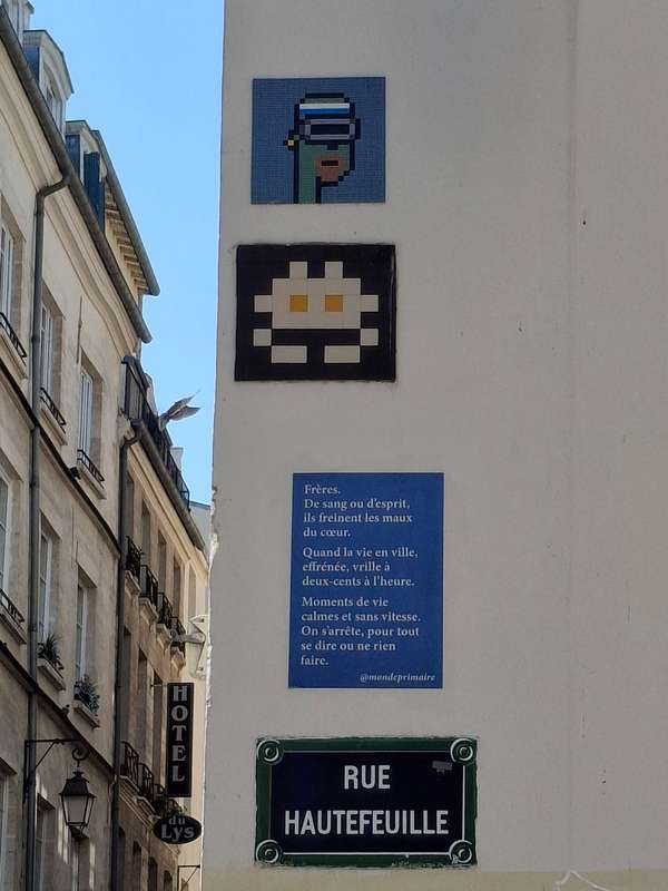 "PA_635, Cryptopunk" by Invader in Paris 6e Arrondissement, Paris