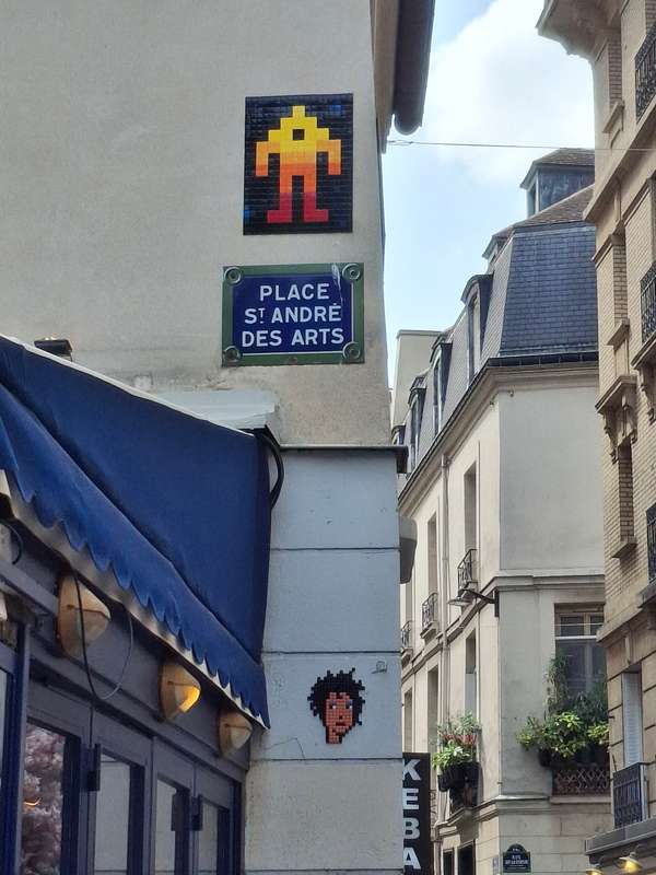 "PA_1107" by Invader in Paris 6e Arrondissement, Paris