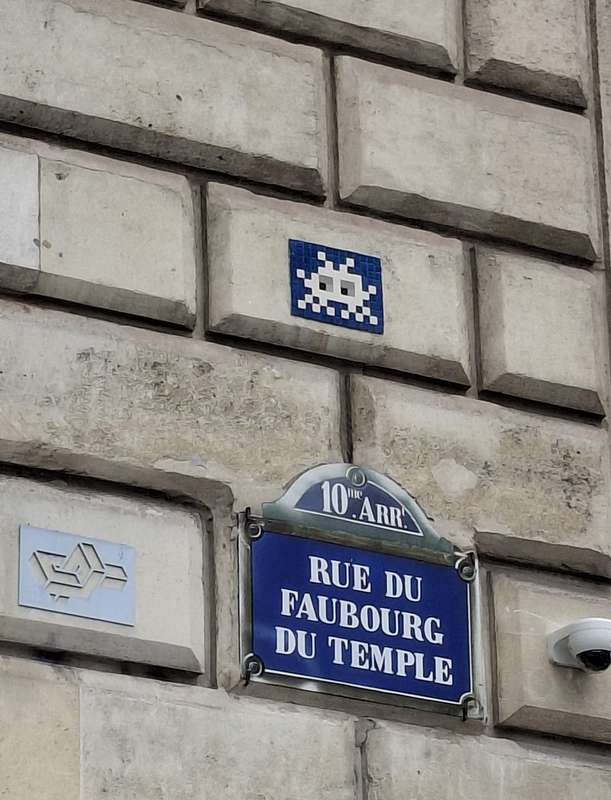 "PA_370" by Invader in Paris 10e Arrondissement, Paris