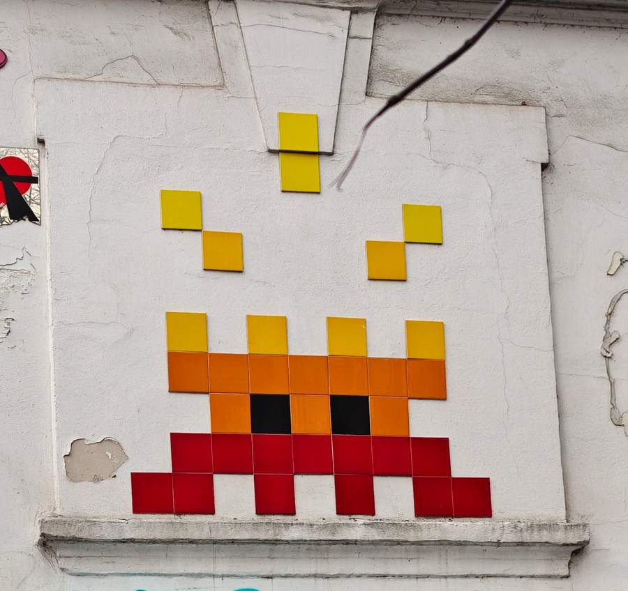 "PA_1103" by Invader in Paris 13e Arrondissement, Paris